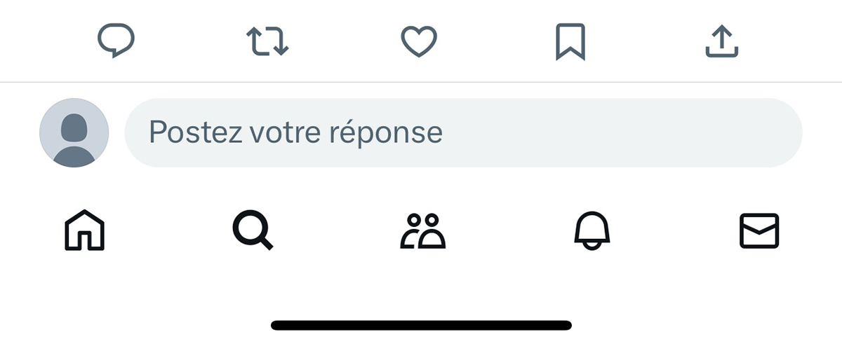 twitter x footer pied fake